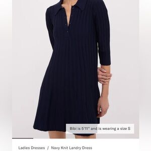 Tuckernuck Navy Knit Dress
